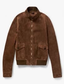 Gucci Suede Bomber Jacket