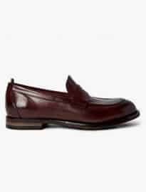 Officine Creative Ivy Polished-leather Penny Loafers