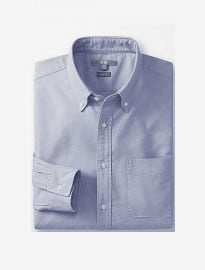 Uniqlo Men Oxford Slim Fit Long Sleeve Shirt
