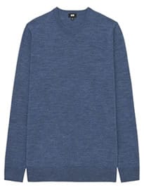 Uniqlo Men Extra Fine Merino Crew Neck Sweater