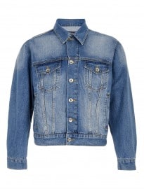 Topman Oversized Denim Western Jacket