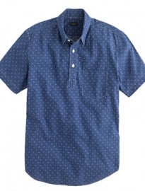 Short-sleeve Popover In Arrow Print