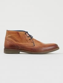 Topman Dune Cactus Lea Contrast Piping Desert Boots 