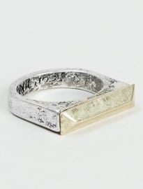 Topman Icon Silver Ring 