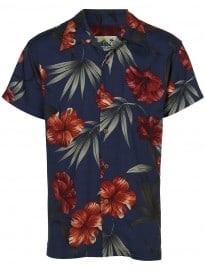 Topman Makahiki Hawaiian Short Sleeve Shirt 