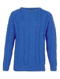Topman Sparks Aran Knit Jumper