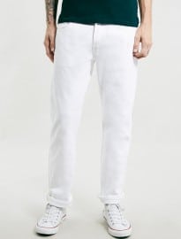 Topman Levis 501 Original Fit White Denim Jeans