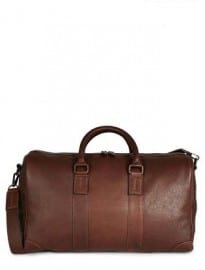 Next Signature Brown Leather Holdall