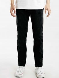 Topman Black Regular Slim Fit Jeans