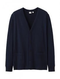 Uniqlo Men Light Weight V-neck Long Sleeve Cardigan