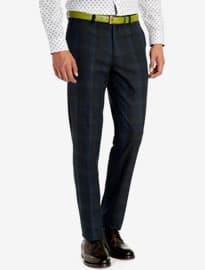 Ted Baker Theotro Check Cotton Trousers