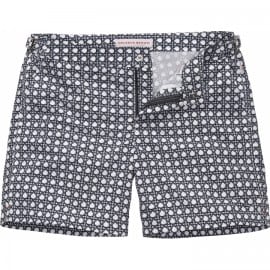 Ob Bulldog Swim Short - Mid-length - Wicker Print