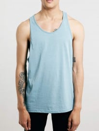 Topman Blue Marl Classic Vest