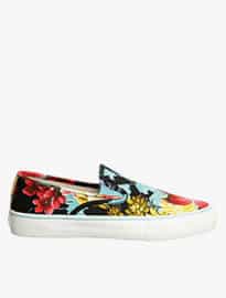 Ralph Lauren Mytton Floral Print Trainers