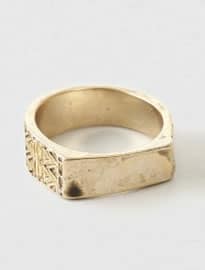 Topman Engraved Ring