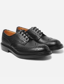 Trickers Ilkley Pebble-grain Leather Wingtip Brogues