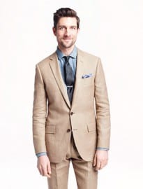 J. Crew Ludlow Suit Jacket In Italian Linen-cotton