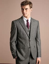 Next Grey Donegal Suit Jacket