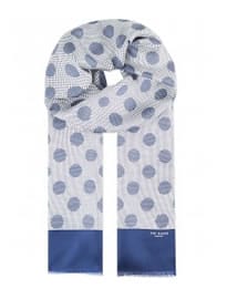 Ted Baker Spotted Silk Scarf