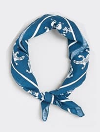 Topman Ltd Laurel Canyon Indigo Bandana