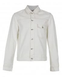 Topman Ecru Denim Western Jacket