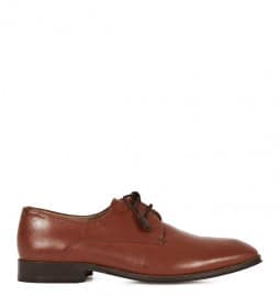 Reiss Ulliot Tassel Derby Shoes Amber