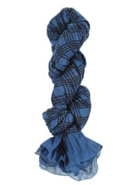 4 Stitchings Scarf Blue/brown