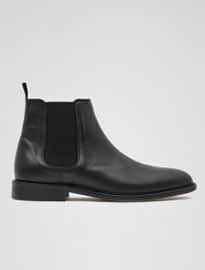 Reiss Tenor Chelsea Boots Black