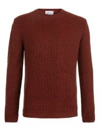 Topman Orange Cable Front Jumper