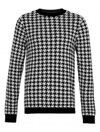 Topman Houndstooth Jumper