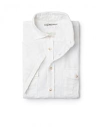 He By Mango Linen Straight-fit Shirt