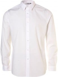 Topman White Long Sleeve Smart Shirt
