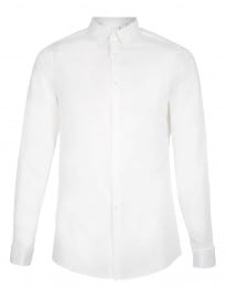 Topman White Double Cuff Long Sleeve Smart Shirt
