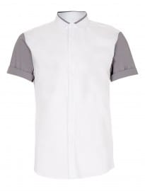 Topman Contrast Short Sleeve Shirt
