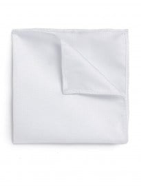 Topman Off White Pocket Square