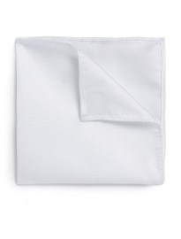 Topman Off White Pocket Square