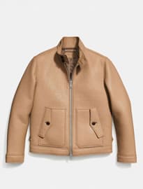 Collection Leather Barracuda Jacket