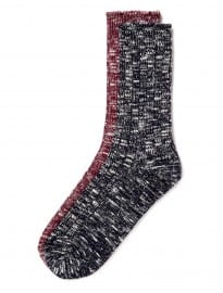 Topman Navy/burgundy 2 Pack Socks