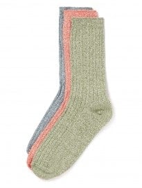 Topman Multi Coloured Twist 3 Pack Socks