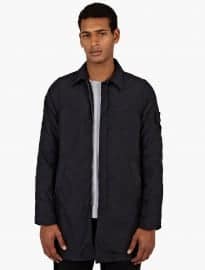 Stone Island Shadow Project Navy Garment-dyed Anti-drop Coat