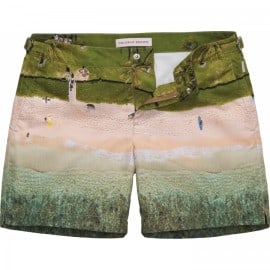 Ob Bulldog Swim Short - Mid-length - Gray Malin
