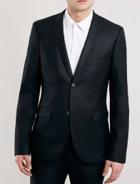 Topman Black Ultra Skinny Suit Jacket