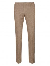 Topman Camel Plain Skinny Suit Trousers