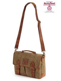 Signature Collaboration Harris Tweed Satchel