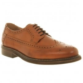H By Hudson Patton Brogue Tan Leather