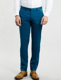 Topman Blue Indigo Ultra Skinny Trousers