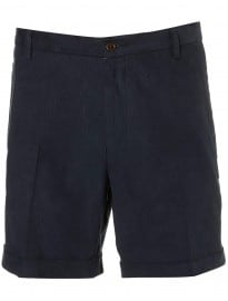 Topman Navy Cord Tailored Shorts