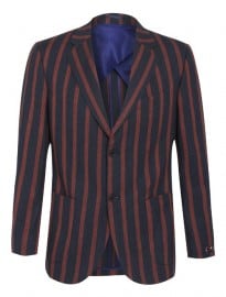 Stripe Blazer