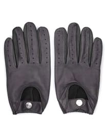 Reiss Woburn Dents Driving Gloves Navy