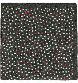 Reiss Patera Random Polka With Sqaures Bottle Green